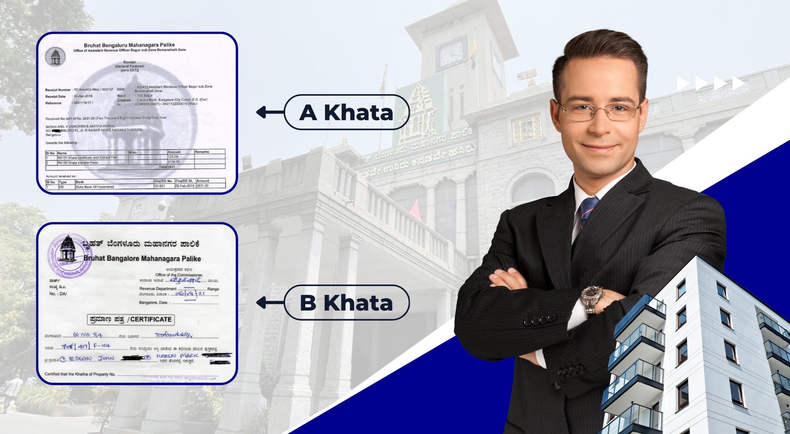 Difference Between A Khata and B Khata for Property Registration